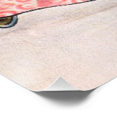 Girl and boy ice skating - Florence Hardy Perfect Poster (Hoek)