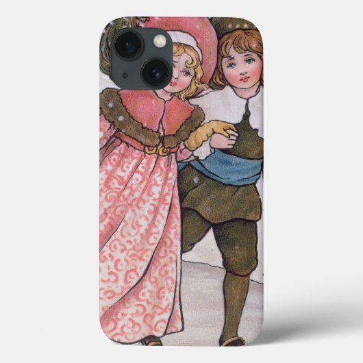Girl and Boy Skating Case-Mate iPhone Case (Achterkant)