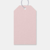 Girl Angel Baptism First Community Dank je Cadeaulabel (Achterkant)