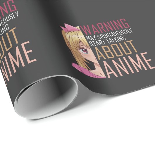 Girl Anime lover Manga Cosplay Fan Teen Cadeaupapier (Rol Hoek)