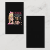 Girl Anime lover Manga Cosplay Fan Teen Visitekaartje (Voorkant / Achterkant)