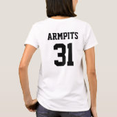 Girl ARMPITS #31 T-shirt (Achterkant)