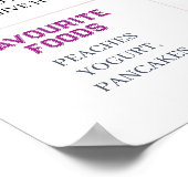 Girl Astronaut Space First Birthday Milestone Poster (Hoek)