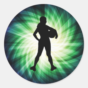 Girl Athlete; Cool Ronde Sticker
