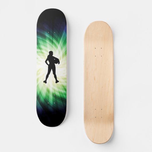 Girl Athlete Koel Persoonlijk Skateboard (Voorkant)