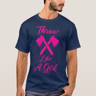 Girl Ax Throwing Ax Thrower Classic TShirt