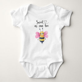 Girl Baby Bee - sweet as can bee Romper