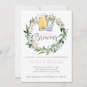 Girl Baby is Baby shower Uitnodiging (Voorkant)