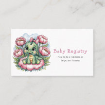 Girl Baby shower Dino Delight Baby Registry