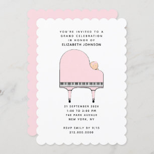 Girl Baby shower Invitation Kaart