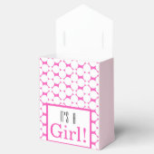 Girl Baby shower Party Favor Box Bedankdoosjes (Geopend)
