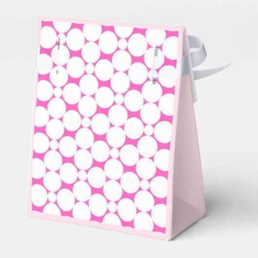 Girl Baby shower Party Favor Box Bedankdoosjes (Achterkant)