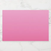 Girl Baby Shower Sparkling Wijnetiket (Enkel label)