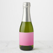 Girl Baby Shower Sparkling Wijnetiket (Voorkant)