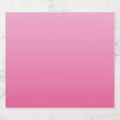 Girl Baby Shower Sparkling Wijnetiket (Enkel label)