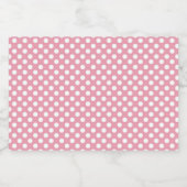 Girl Baby Shower Sparkling Wijnetiket (Enkel label)