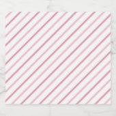 Girl Baby Shower Sparkling Wijnetiket (Enkel label)