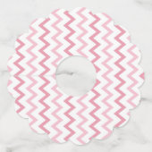 Girl Baby Shower Wijnglaslabel (Voorkant)