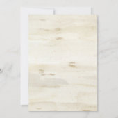 Girl Baby shower Woodland Forest Teepee Hedégs Kaart (Achterkant)