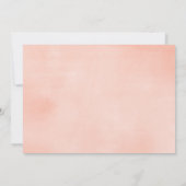 Girl baby sprinkle flamingo roze gouddouche kaart (Achterkant)