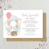 Girl Baby Sprinkle van Mail Kaart