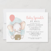Girl Baby Sprinkle van Mail Kaart (Voorkant)