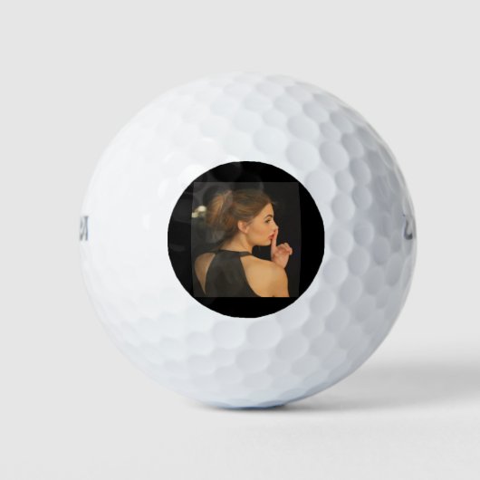Girl Bachelor Party Golfballen (Voorkant)