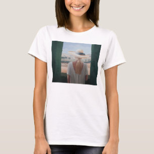 Girl back uitzicht Toscane 2012 T-shirt
