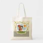 Girl Backpackaging Canvas tas (Voorkant)