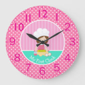Girl Baker My First Grote Klok (Voorkant)