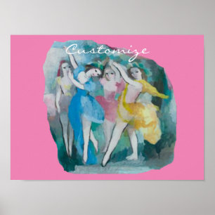 Girl Ballerina Dancers Thunder_Cove Poster