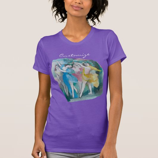 Girl Ballerina Dancers Thunder_Cove T-shirt (Voorkant)