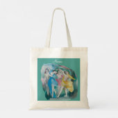Girl Ballerina Dancers Thunder_Cove Tote Bag (Achterkant)