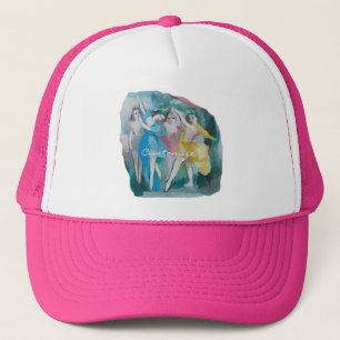 Girl Ballerina Dancers Thunder_Cove Trucker Pet