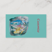 Girl Ballerina Dancers Thunder_Cove Visitekaartje (Achterkant)