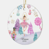 Girl Ballerina Nutkraker ornament (Links)