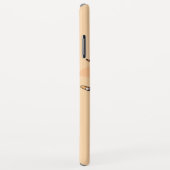 Girl ballerina peach donker haar Case-Mate iPhone case (Achterkant/rechts)