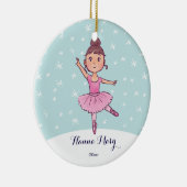 Girl Ballet Ornament | Kerstballerina (Rechts)