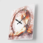 Girl Ballet Ring Hoop Gym Gymnast Vierkante Klok (Hoek)