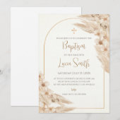 Girl Baptism nodigt uit tot kerstuitnodigingen Mei Kaart (Voorkant / Achterkant)