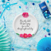 Girl Baptism Papieren Bordje (Feest)