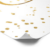 Girl Baptism Welcome Floral Poster (Hoek)