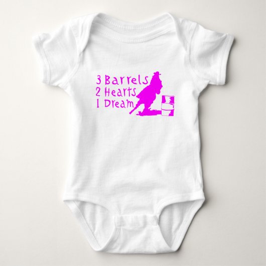 GIRL BARREL RACING SHIRT (Voorkant)