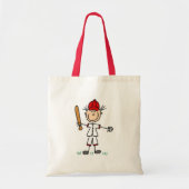Girl Baseball Player Tshirts en Gifts Tote Bag (Voorkant)