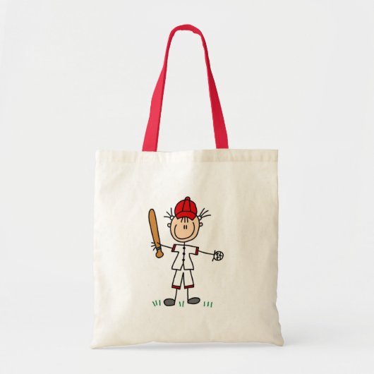 Girl Baseball Player Tshirts en Gifts Tote Bag (Voorkant)