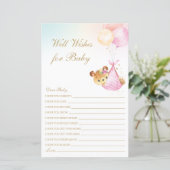 Girl Beer Balloons Nou wil Baby shower (Staand voorkant)