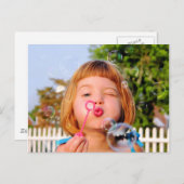 Girl Bgloebels Briefkaart (Voorkant / Achterkant)