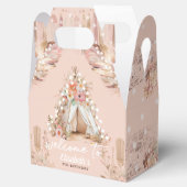 Girl Birthday Tent Slumber Party Welkomstcadeau Bedankdoosjes (Geopend)