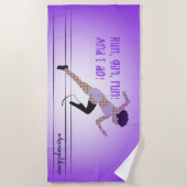 Girl Blade Runner Beach Towel Strandlaken (Voorkant)