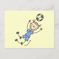 Girl Blue Soccer Uniform Tshirts en Gifts